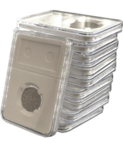 10-pack 22mm myntfodral (Coin slabs) - 50 Öre
