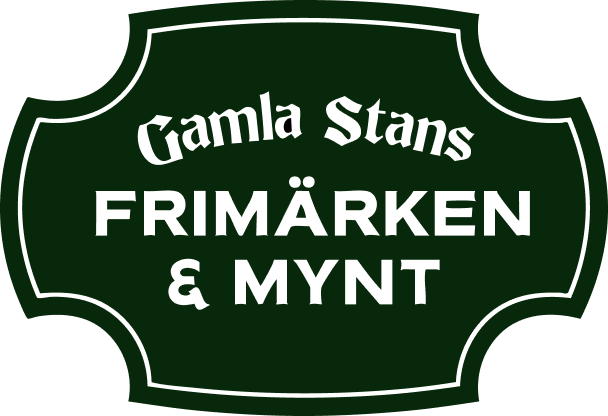 Logotyp för Gamla Stans Frimärken & Mynt